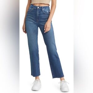 GOOD AMERICAN Good Curve Straight Jeans in Indigo264